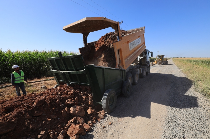 BÜYÜKŞEHİR'İN VİRANŞEHİR'DEKİ YATIRIMLARI HIZ KAZANDI