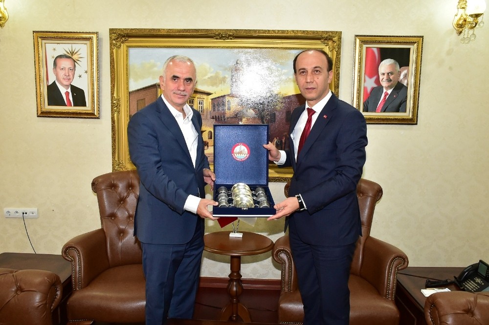 Genel Başkan Yardımcısı Kaya Vali Erin İle bir araya geldi