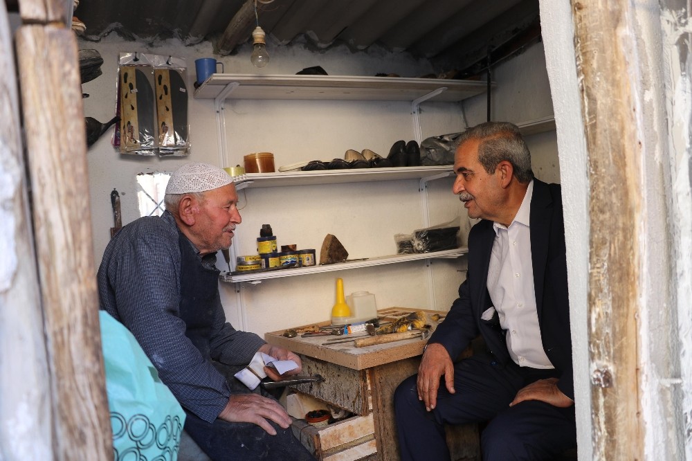 Başkan Demirkol, Devteşti’de esnaf ve vatandaşlarla görüştü