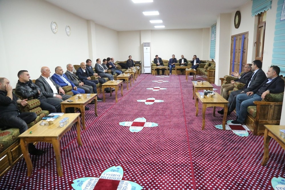 Ekinci muhtarlarla bir araya geldi