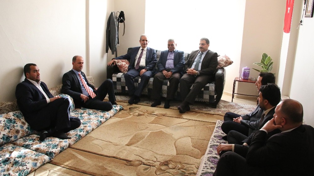 Başkan Demirkol şehit ailelerini ziyaret etti