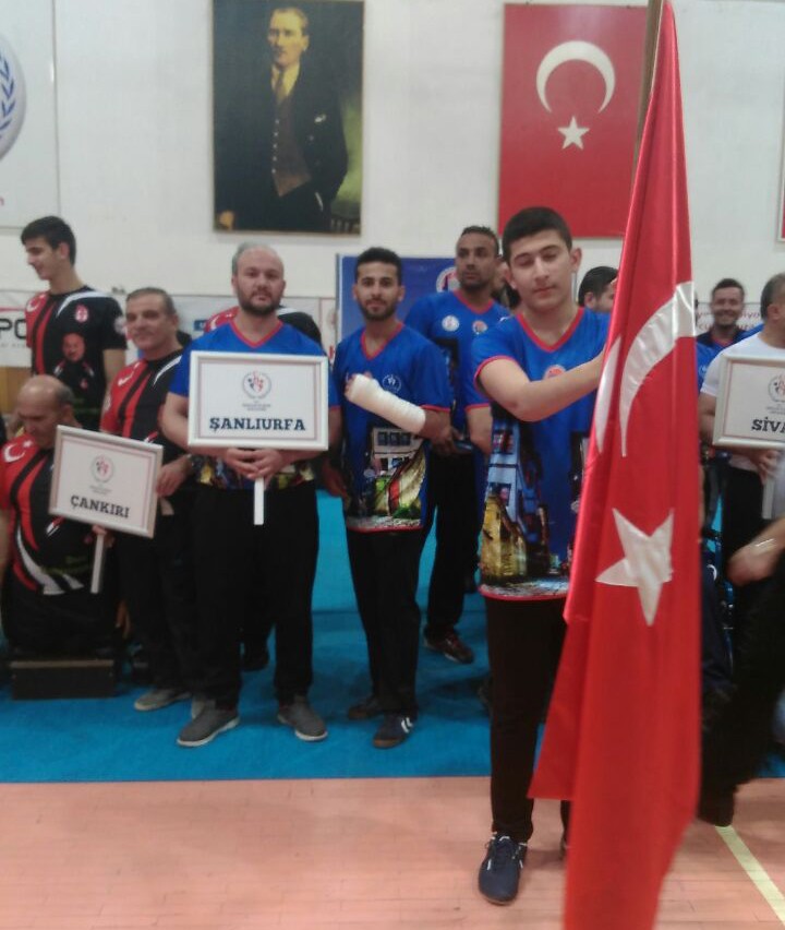 Bilek güreşinde Şanlıurfalı sporcu, Türkiye şampiyonu oldu