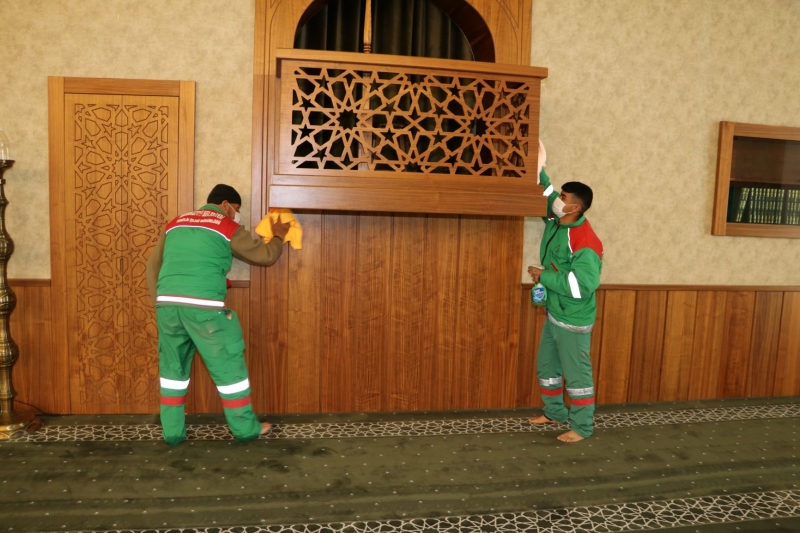 Camilerde Ramazan hazırlığı başladı