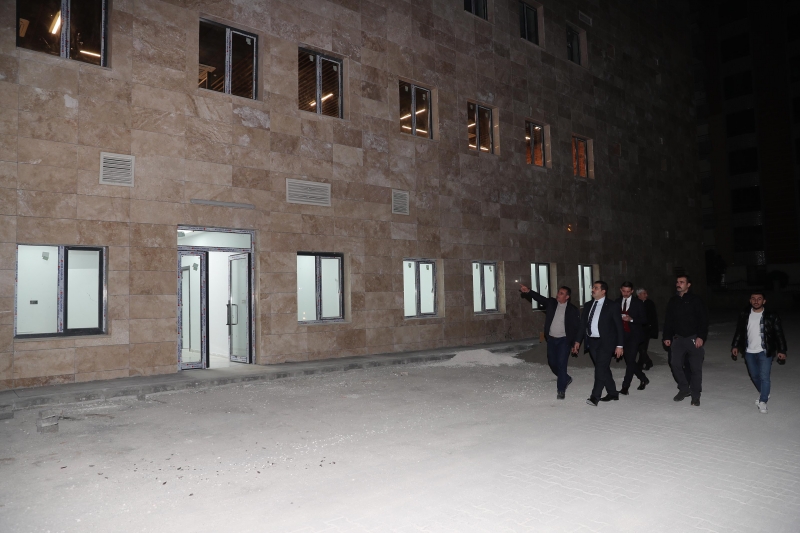 Canpolat bitme aşamasına gelen projeleri inceledi