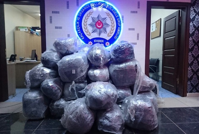 Şanlıurfa’da 258 kilo uyuşturucu ele geçirildi