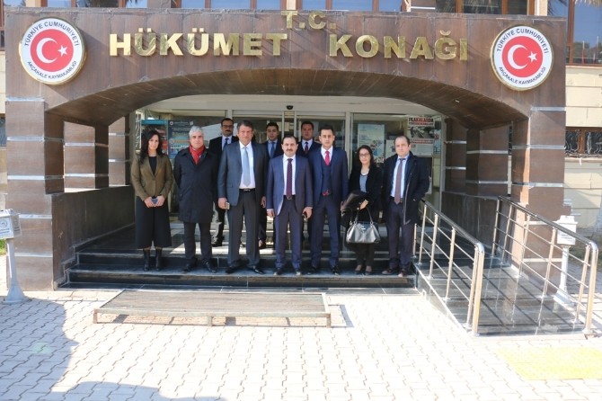 Başsavcı Kuş Akçakale Adalet Sarayı hakkında bilgi aldı