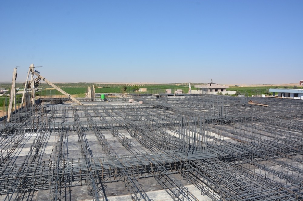 Ceylanpınar’da Kız Yurdu inşaatı devam ediyor