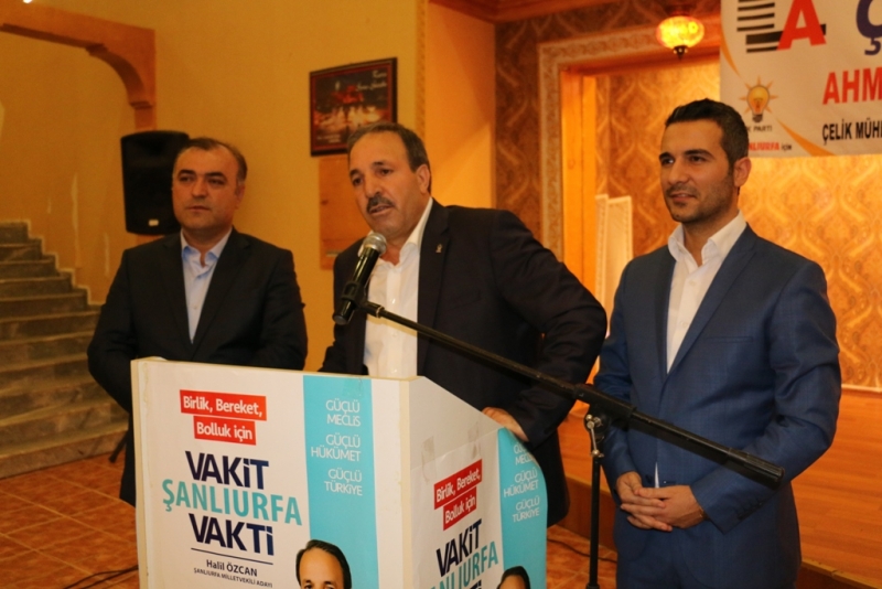 Çelik Ailesinden, Özcan'a Tam Destek