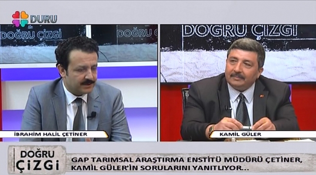 Çetiner, Doğru Çizgiye konuk oldu