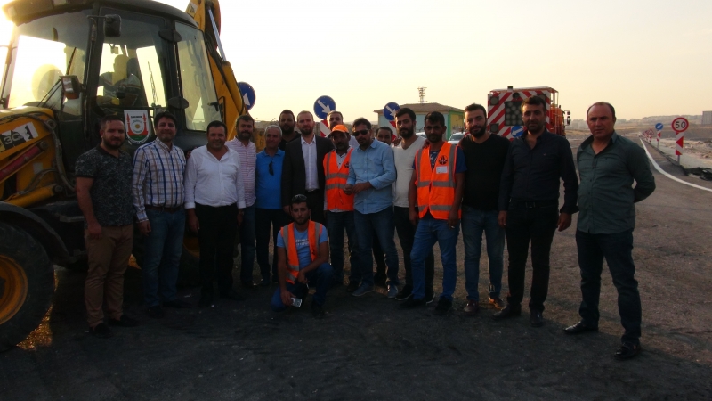 Çevik kuvvet köprülü kavşağı trafiğe açıldı