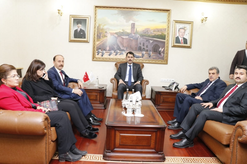 Çevre Ve Şehircilik Bakanı Murat Kurum İncelemelerini Tamamladı