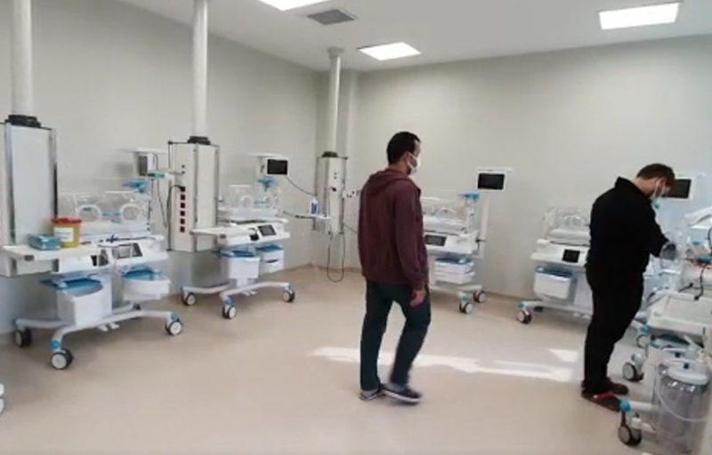 Ceylanpınar Devlet Hastanesinde Yenidoğan Yoğun Bakım Birimi Hizmete Açıldı