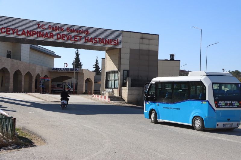 CEYLANPINAR’DA ŞEHİR İÇİ TOPLU TAŞIMA SEFERLERİ BAŞLADI