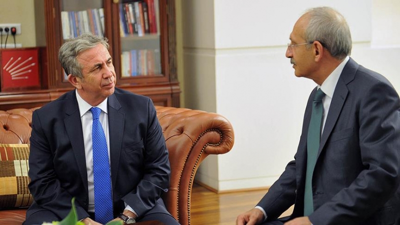 CHP Genel Başkanı Kılıçdaroğlu ile Mansur Yavaş Görüştü