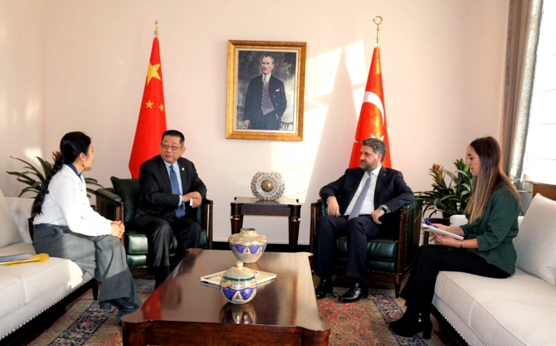 Çin-Asya Ekonomik Kalkınma Derneğinden Büyükelçi Önen’e ziyaret