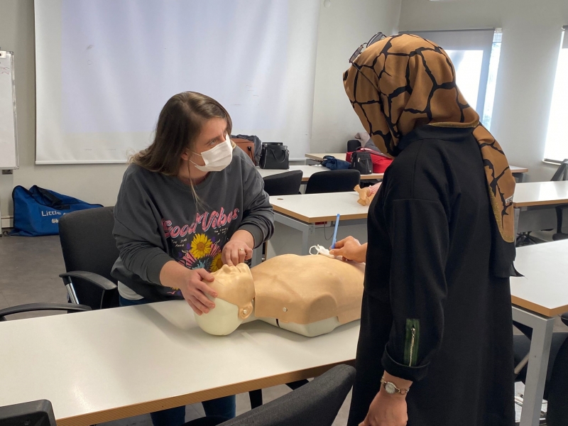 CMC Çağrı Merkezi kurum personeline yönelik 22-24 Aralık 2022 tarihlerinde "Temel İlkyardım Eğitimi "verildi