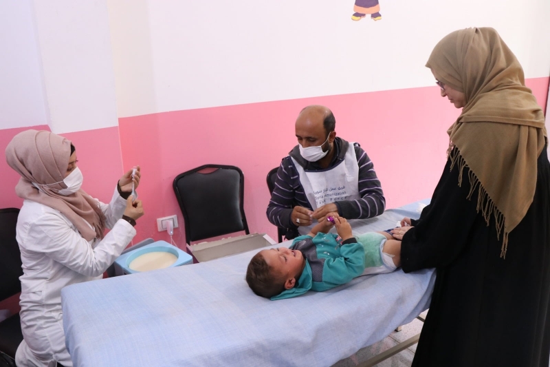 Çocuk Felci aşı kampanyası başlatıldı.