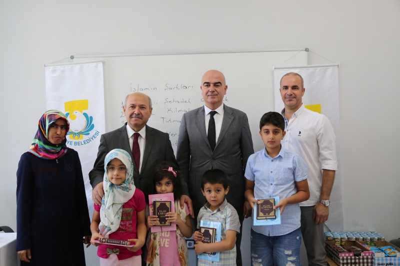 Çocuklar Haliliye Belediyesinde Kur’an-ı Kerim Öğreniyor