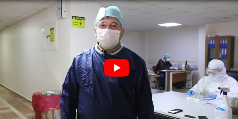 COVİD-19 LABORATUVARI 7/24 HİZMET VERMEKTE