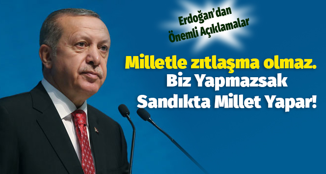 Cumhurbaşkanı Erdoğan'dan çok önemli açıklamalar
