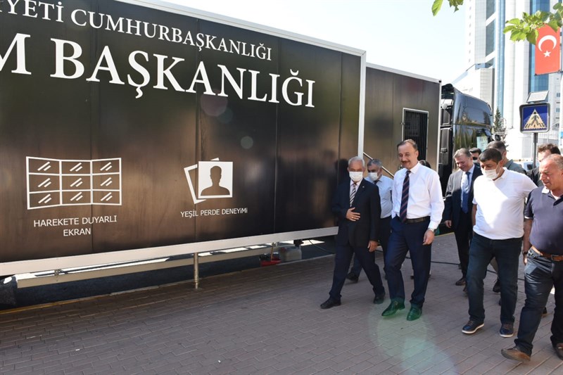 Cumhurbaşkanlığı İletişim Başkanlığı Dijital Tırı Şanlıurfa’da