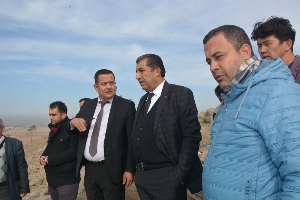 Ceylanpınar’a Dev Türk Bayrağı