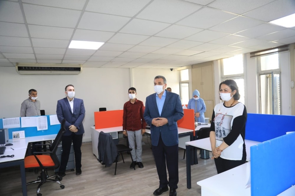 Beyazgül’den çalışan personele bayram ziyareti