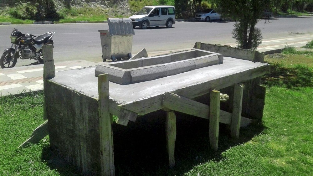 Mangalcılara barbekü hizmeti