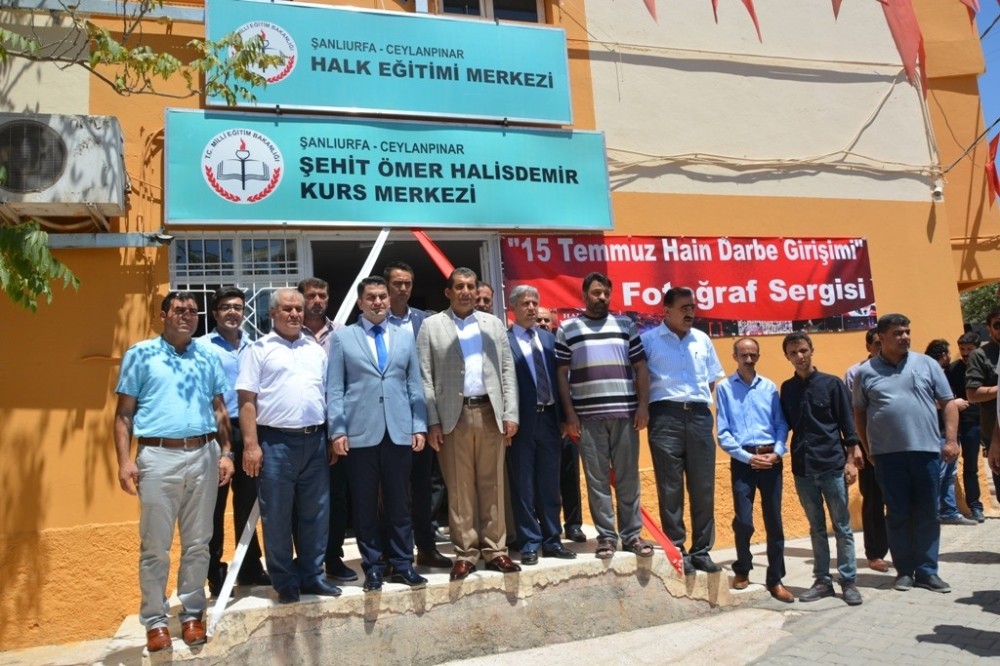 15 Temmuz Resim Sergisi Büyük ilgi Gördü