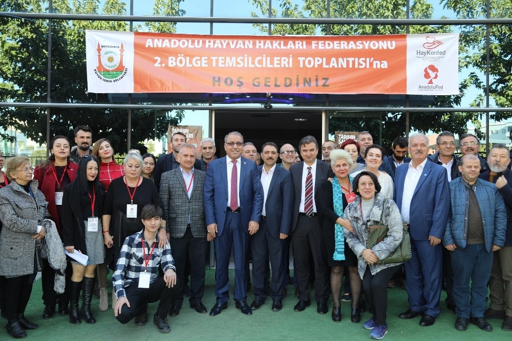 Hayvan hakları savunucuları Şanlıurfa’da buluştu