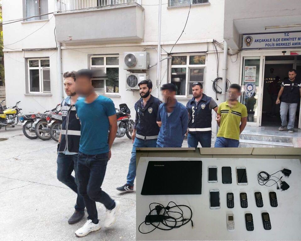 Akçakale’de dolandırıcı operasyonu: 3 tutuklama