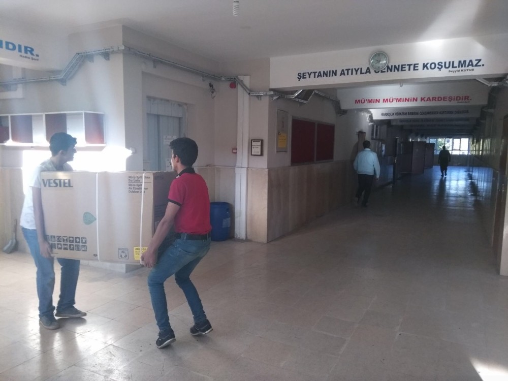 Siverek’te okullar arası anlamlı yardımlaşma