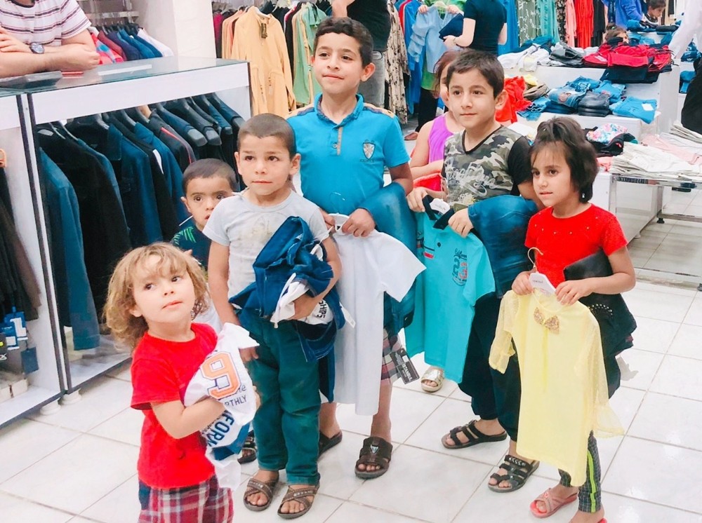 Şanlıurfa’da 590 çocuğa bayramlık dağıtıldı