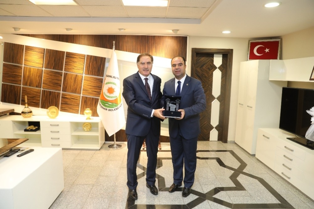 Kamu denetçilerinden Belediye Başkanı Çiftçi’ye ziyaret