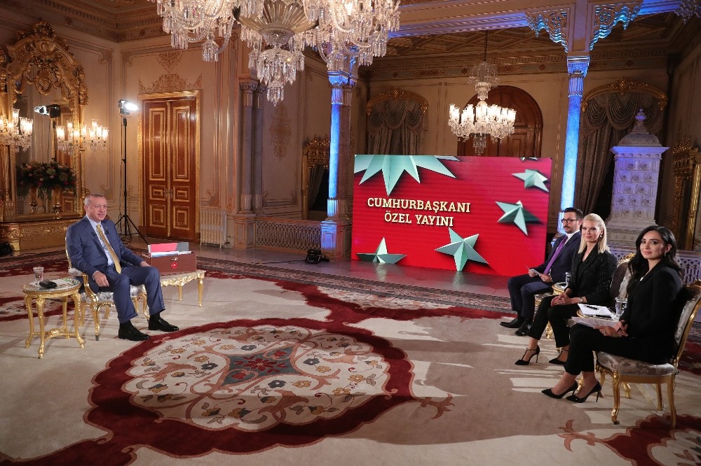 Cumhurbaşkanı Erdoğan: ″Haklarımıza rağmen tehdit ettiler ama biz aldırmadık″