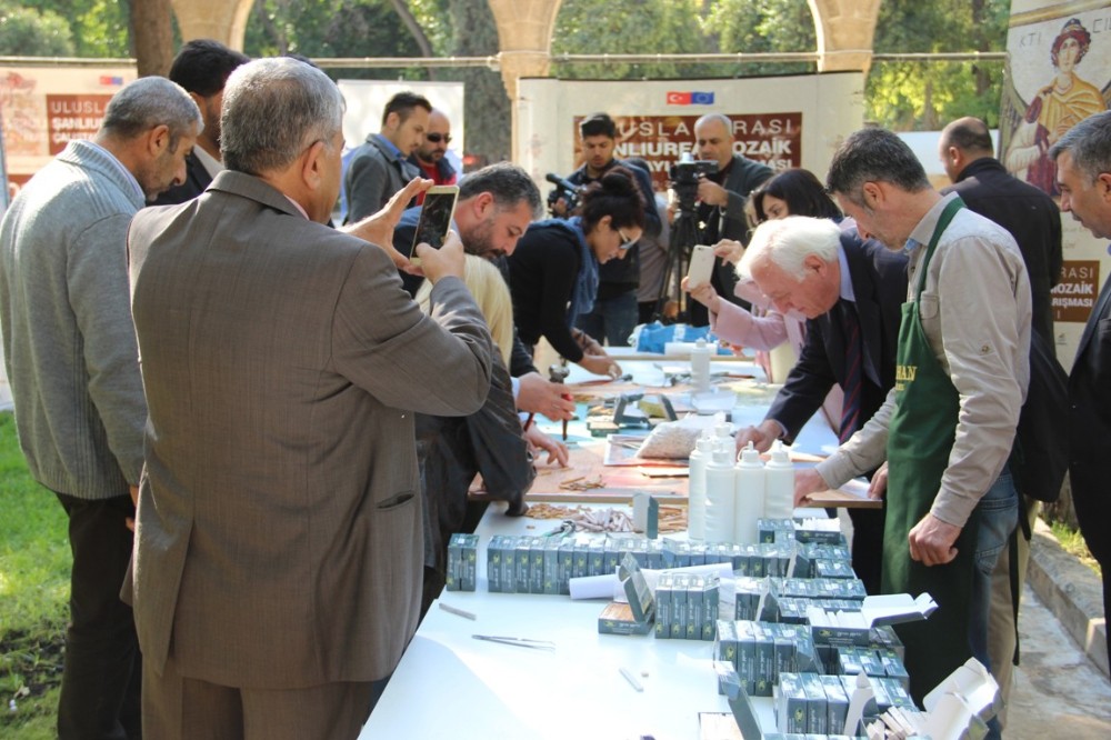 Şanlıurfa’da mozaik çalıştayı ve yarışması başladı