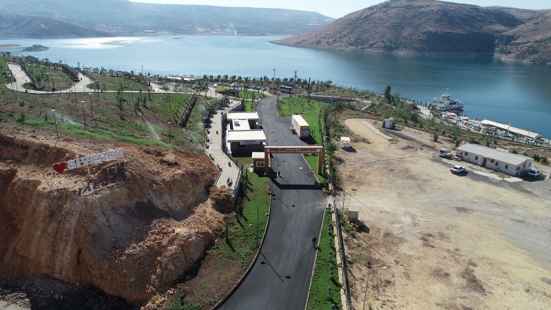 Dev sosyal tesiste çalışmalar tamamlandı