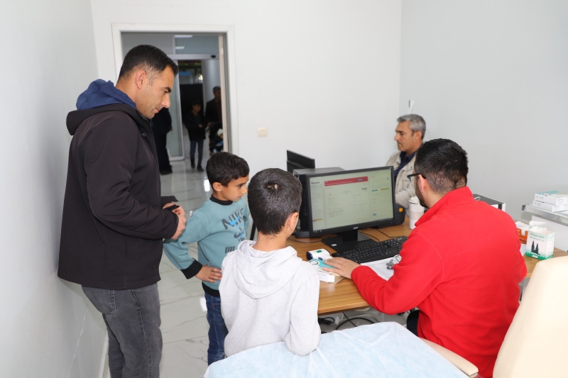 Devteştinde Dahiliye polikliniği hizmet vermeye başladı.