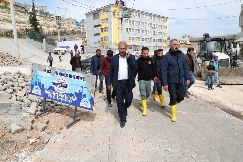 Direkli, Akabe, Mance ve Dedeosman Mahallelerinde Çalışmalar Devam Ediyor