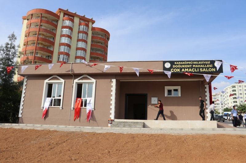 DOĞUKENT’E ÇOK AMAÇLI SALON VE MUHTAR EVİ KAZANDIRILDI