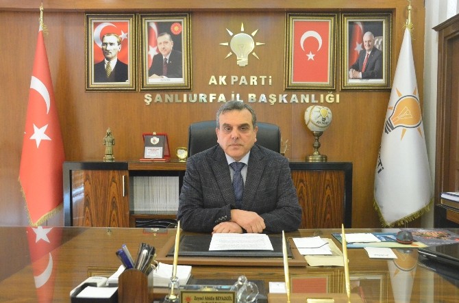 Ak Parti il teşkilatı Şanlıurfalılara teşekkür etti