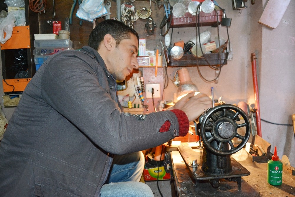 10 yaşından beri baba mesleğini devam ettiriyor