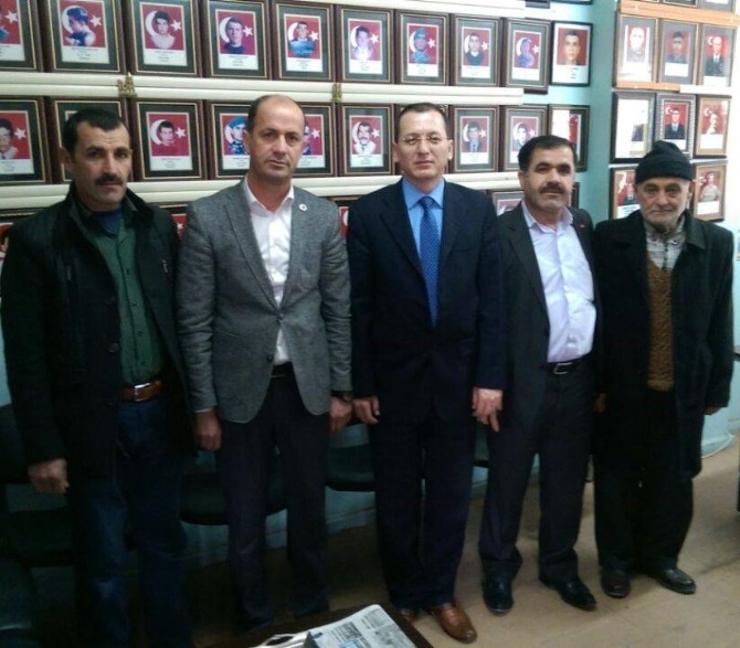 Haliliye kaymakamından Şehit Aileler Derneği’ne ziyaret