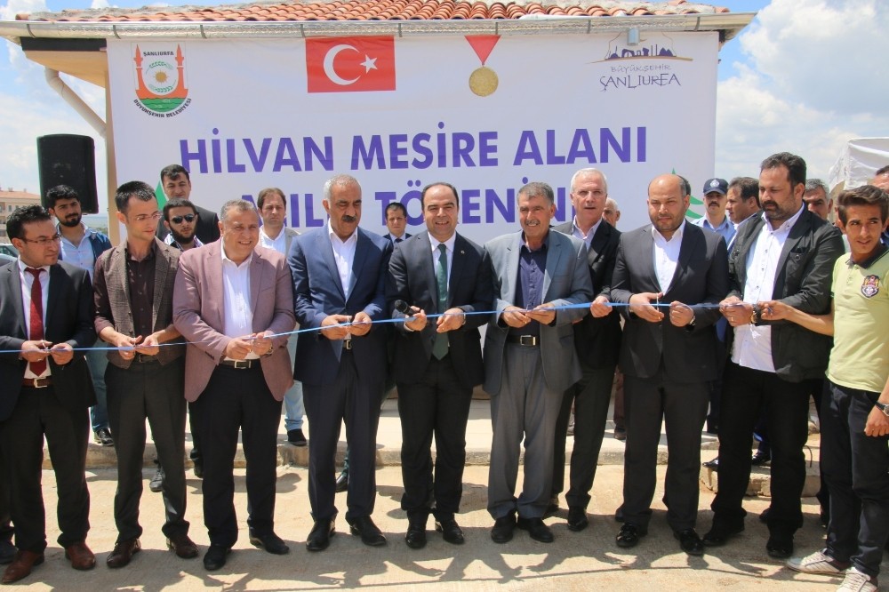 Hilvan’da mesire alanı hizmete açıldı