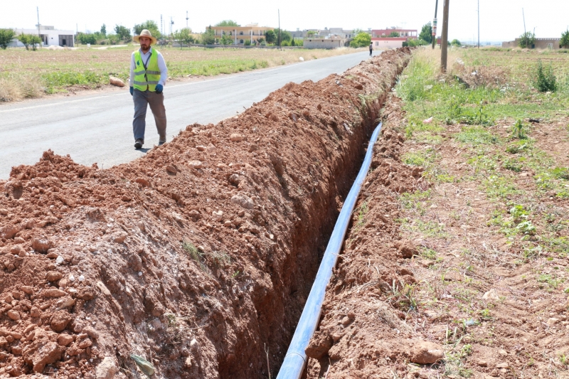 Edene Grup İçme Suyu Projesi Hızla İlerliyor