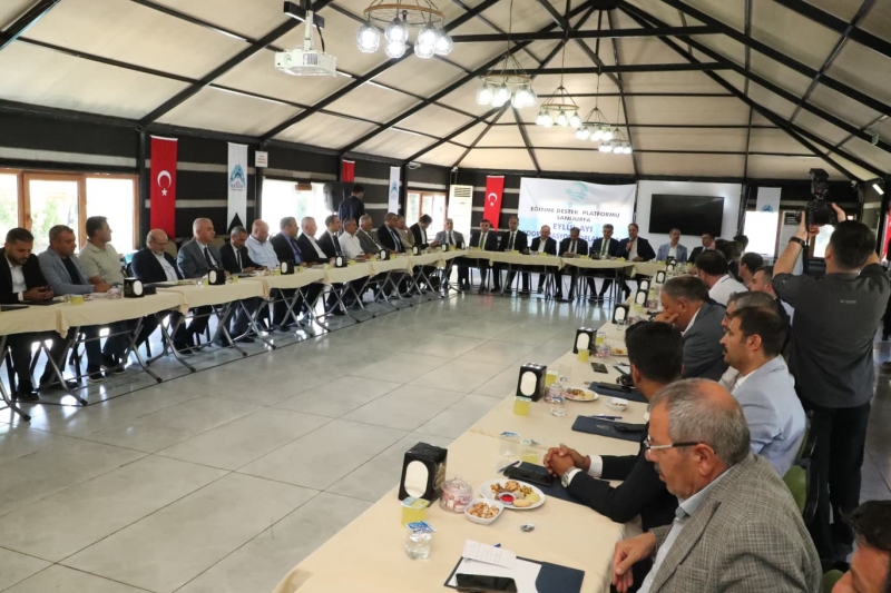 Eğitime Destek Platformu Eyyübiye’de Toplandı