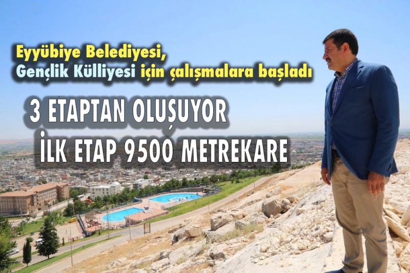 Ekinci Gençlik Külliyesinde incelemelerde bulundu.