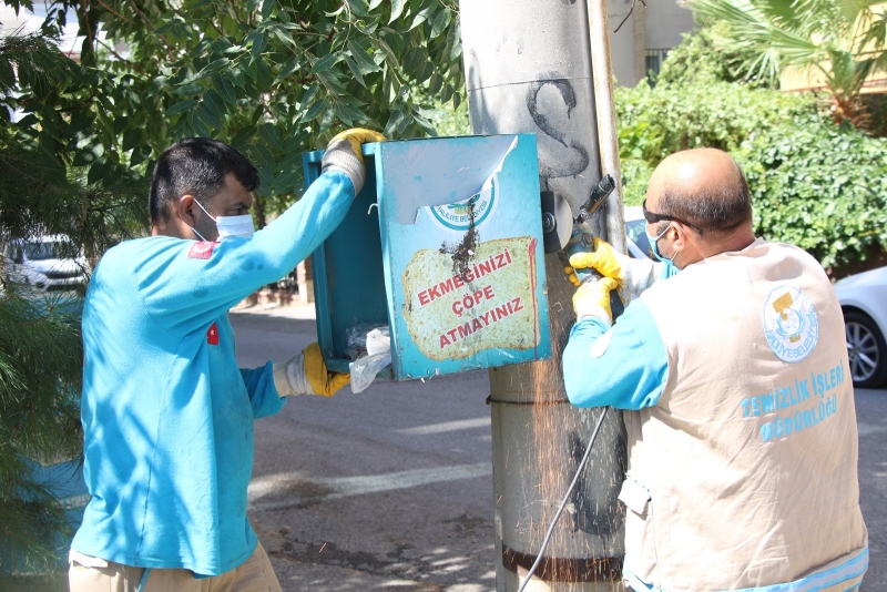 EKİPLER HALİLİYE’NİN TEMİZLİĞİ İÇİN ÇALIŞMALARA ARA VERMİYOR