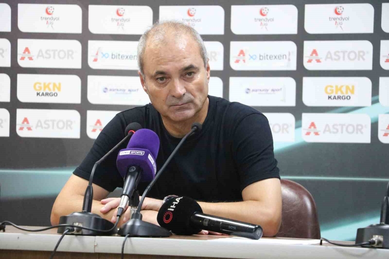 Erkan Sözeri: “Oyuncularım sonuna kadar mücadele ettiler”