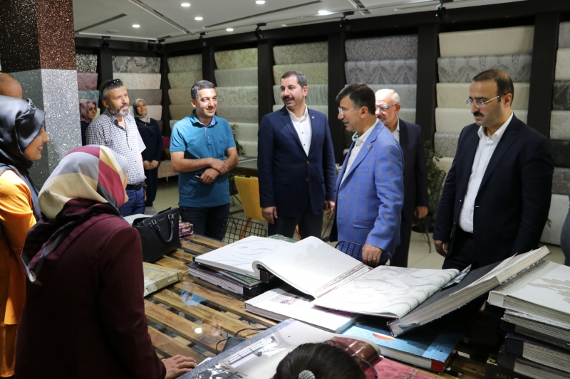 Esnafa Teşekkür Ziyareti